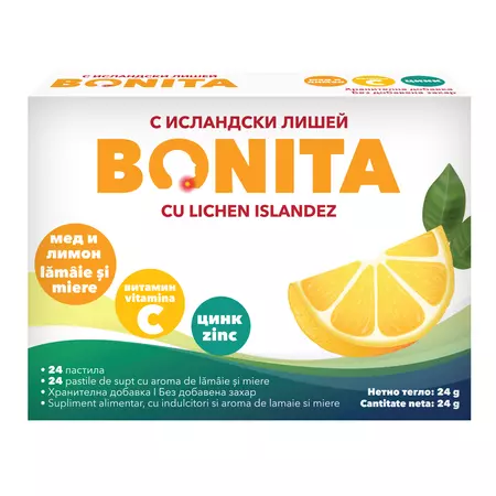 Bonita Miere si Lamaie x  24 pastile Bonita Miere si Lamaie x  24 pastile